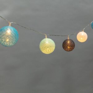 Гирлянда светодиодная "Тайские фонарики "Северное сияние" 3.5м 20LED тепл. бел. 1Вт IP20 провод ПВХ прозр. элементы питания 2хAA (не в компл.) Neon-Night 303-086 оптом купить цена