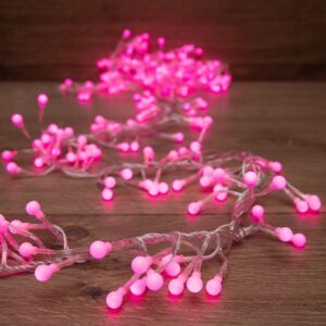 Гирлянда светодиодная "Мишура LED" 3м 288LED роз. 18Вт 220-240В IP20 провод ПВХ прозр. Neon-Night 303-607 оптом купить цена