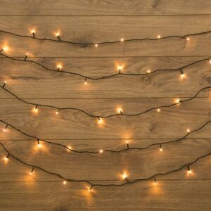 Гирлянда светодиодная универсальная 20м 200LED тепл. бел. 16Вт IP20 с контроллером Neon-Night 304-116 оптом купить цена