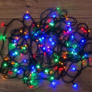 Гирлянда светодиодная универсальная 20м 200LED мультиколор 16Вт IP20 с контроллером Neon-Night 304-119 оптом купить цена