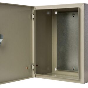 Корпус навесной ЩРНМ-1 395х310х220 IP31 с монтаж. панелью метал. DEKraft 30501DEK оптом купить цена