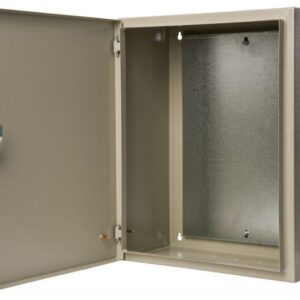 Корпус навесной ЩРНМ-2 500х400х220 IP31 с монтаж. панелью метал. DEKraft 30502DEK оптом купить цена