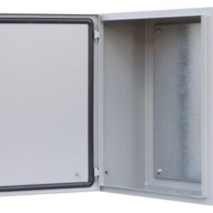 Корпус навесной ЩРНМ-2 500х400х220 IP54 с монтаж. панелью метал. DEKraft 30602DEK оптом купить цена