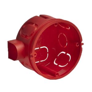 Коробка установочная СП 65х40 с саморезами IP30 Ruvinil 10180С оптом купить цена