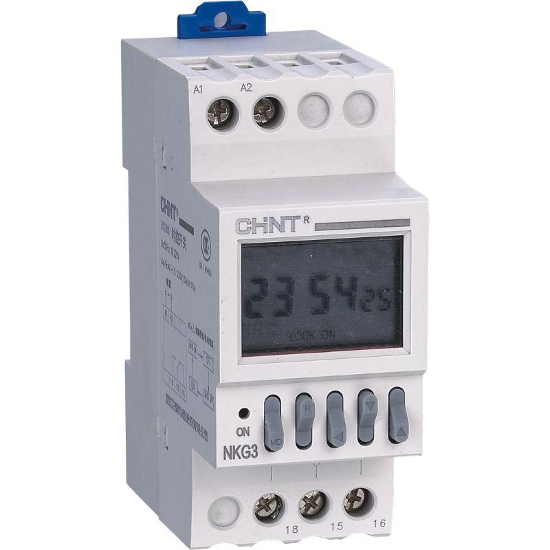 Таймер электронный NKG3 AC 220В CHINT 310004 купить оптом выгодно Таймер электронный NKG3 AC 220В CHINT 310004 оптом купить цена