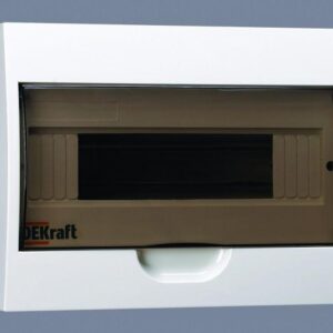 Корпус навесной ЩРН-П-12 12мод. IP41 пластик. DEKraft 31011DEK оптом купить цена