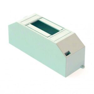 Корпус навесной ЩРН-П-1/2 12.5х4.2х5.8 1-2мод. IP30 пластик. бел. DEKraft 31030DEK оптом купить цена