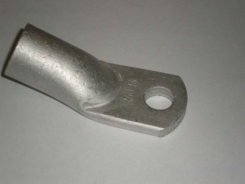 Наконечник луженый медный ТМЛ 240-16-24 Т2 опрес. КЗОЦМ 558416 купить оптом выгодно Наконечник луженый медный ТМЛ 240-16-24 Т2 опрес. КЗОЦМ 558416 оптом купить цена