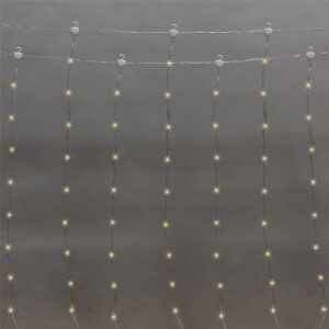 Гирлянда светодиодная "Роса "Светодиодный дождь" 3х3м LED тепл. бел. 12Вт IP20 USB+пульт управления с крючками для крепления Neon-Night 315-886 оптом купить цена
