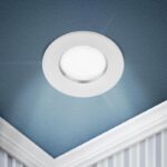 Встраиваемый светильник алюминиевый ЭРА KL107 WH/SL MR16 GU5.3 белый серебро купить оптом недорого