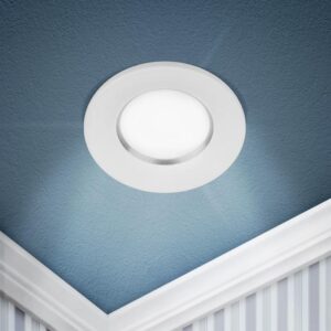 Встраиваемый светильник алюминиевый ЭРА KL107 WH/SL MR16 GU5.3 белый серебро купить оптом недорого