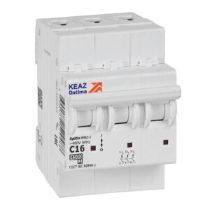 Выключатель автоматический модульный OptiDin BM63-3C16-4.5-УХЛ3 КЭАЗ 326812 оптом купить цена