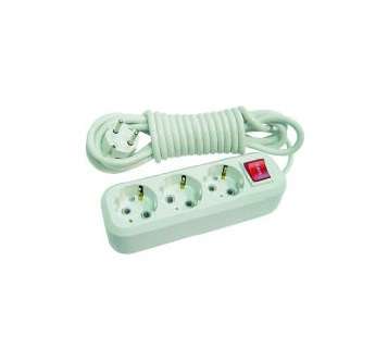 Удлинитель 3х5м с заземл. 16А IP20 с выкл. пластик. Makel MGP214 купить оптом выгодно Удлинитель 3х5м с заземл. 16А IP20 с выкл. пластик. Makel MGP214 оптом купить цена