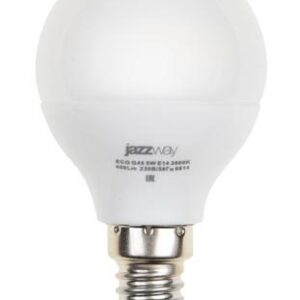 Лампа светодиодная PLED-ECO 5Вт G45 шар 4000К нейтр. бел. E14 400лм 220-240В JazzWay 1036926A оптом купить цена