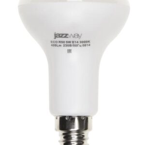 Лампа светодиодная PLED-ECO 5Вт R50 3000К тепл. бел. E14 400лм 220-240В JazzWay 1037015A оптом купить цена