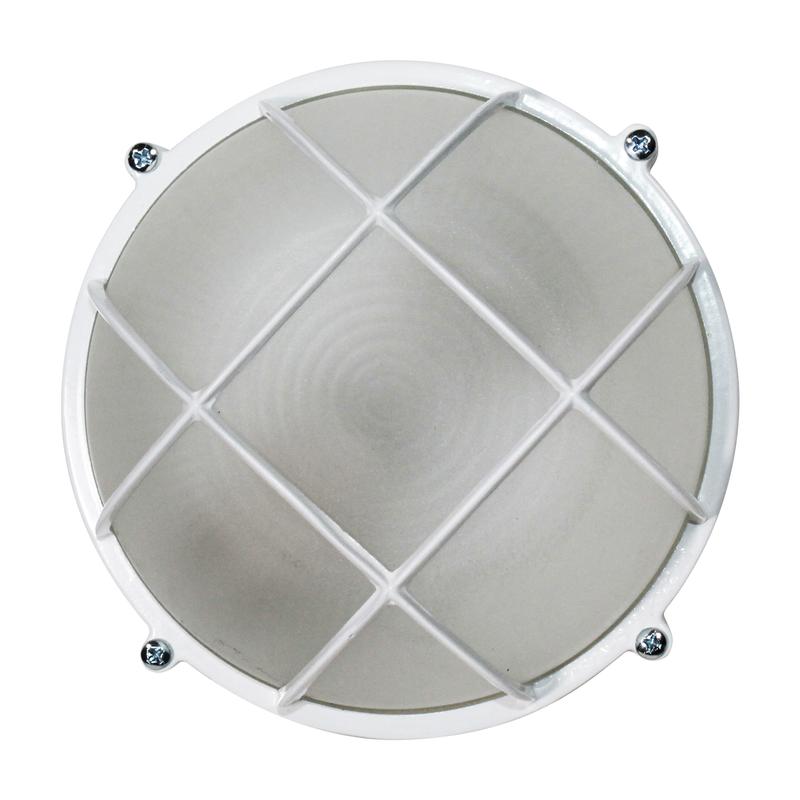 Светильник "Банник" 1302 НПП 03-60-014 1х60Вт E27 IP65 круг малый корпус с решеткой бел. Элетех 1005500936 купить оптом выгодно Светильник "Банник" 1302 НПП 03-60-014 1х60Вт E27 IP65 круг малый корпус с решеткой бел. Элетех 1005500936 оптом купить цена