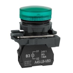 Лампа сигнальная OptiSignal D22 C5-L-B3 зел. пластик 24VAC/DC XB5AVB3 КЭАЗ 332189 оптом купить цена