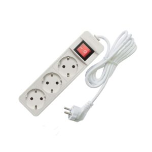 Удлинитель 3х3м с заземл. 10А IP20 2.2кВт ПВС с выкл. Союз 481S-7303 оптом купить цена