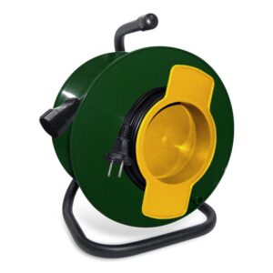 Удлинитель на катушке 1х50м без заземл. 10А IP20 2.2кВт с выносн. розеткой Союз 481S-2205 оптом купить цена