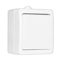 Переключатель проходной 1-кл. ОП Аллегро 10А IP54 (еврослот) бел. UNIVersal 5563484 оптом купить цена