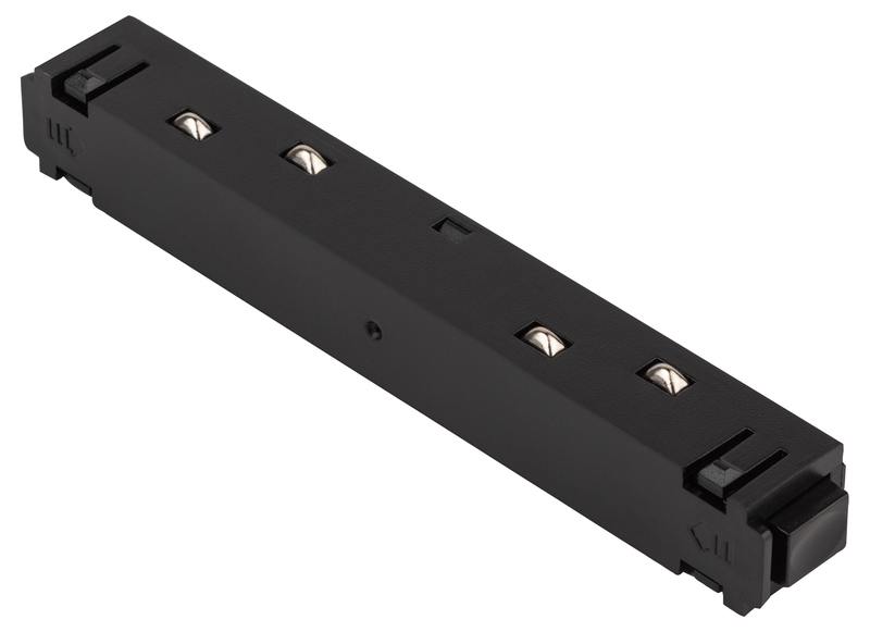 Коннектор питания ЭРА TRM20-PC-B прямой для магнитной трековой системы NOVA 48V черный оптом купить хорошая цена Коннектор питания ЭРА TRM20-PC-B прямой для магнитной трековой системы NOVA 48V черный купить оптом недорого