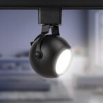 Трековый светильник однофазный ЭРА TR35-GU10 BK под лампу MR16 черный купить оптом недорого