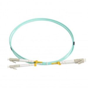 Патч-корд FC-D2-503-LC/PR-LC/PR-H-1M-LSZH-AQ волоконно-оптический (шнур) MM50/125(OM3) LC-LC duplex 10G/40G LSZH 1м Hyperline 34453 оптом купить цена
