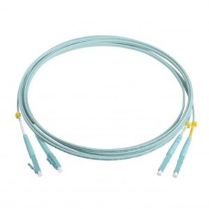 Патч-корд FC-D2-503-LC/PR-LC/PR-H-3M-LSZH-AQ волоконно-оптический (шнур) MM50/125(OM3) LC-LC duplex 10G/40G LSZH 3м Hyperline 34455 оптом купить цена