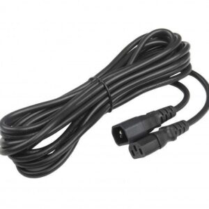Кабель питания PWC-IEC13-IEC14-5.0-BK монитор-компьютер IEC 320 C13 - IEC 320 C14 (3х1.00) 10А прямая вилка 5м Hyperline 34926 оптом купить цена