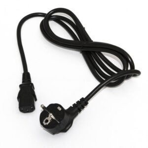 Кабель питания компьютера PWC-IEC13-SHM-1.8-BK (Schuko+C13) (3х0.75) 10А угловая вилка 1.8м черн. Hyperline 34927 оптом купить цена