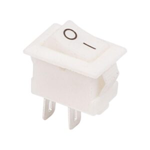 Выключатель клавишный 250В 3А (2с) ON-OFF бел. Micro (RWB-101) Rexant 36-2012 оптом купить цена