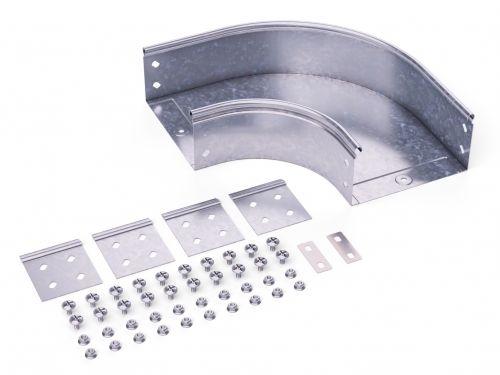 Угол для лотка горизонтальный 90град. 200х100 CPO 90 в компл. с крепежн. элемент. DKC 36043K купить оптом выгодно Угол для лотка горизонтальный 90град. 200х100 CPO 90 в компл. с крепежн. элемент. DKC 36043K оптом купить цена