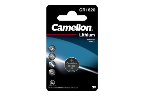 Элемент питания литиевый CR1620 BL-1 (блист.1шт) Camelion 3610 оптом купить цена