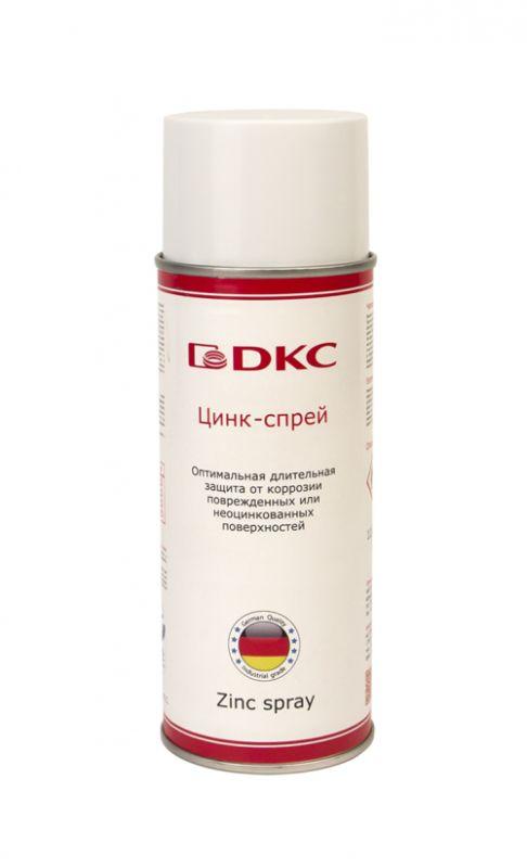 Краска-спрей цинк. 400мл DKC 37039HDZ купить оптом выгодно Краска-спрей цинк. 400мл DKC 37039HDZ оптом купить цена