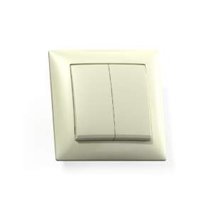 Выключатель 2-кл. СП Селена 10А IP20 С510-379 сл. кость Кунцево 8143 оптом купить цена