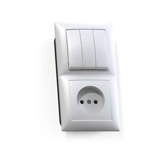 Блок СП БКВР-410 Селена (3-кл. выкл. + розетка) бел. Кунцево 8203 купить оптом выгодно Блок СП БКВР-410 Селена (3-кл. выкл. + розетка) бел. Кунцево 8203 оптом купить цена