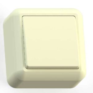 Выключатель 1-кл. ОП Оптима 10А IP20 А110-377 с монтаж. пластиной сл. кость Кунцево 8030 оптом купить цена