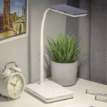 Настольный светильник ЭРА NLED-464-7W-W светодиодный белый купить оптом недорого