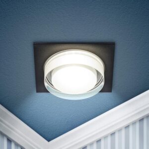 Встраиваемый светильник декоративный ЭРА DK108 BK MR16 GU5.3 черный купить оптом недорого