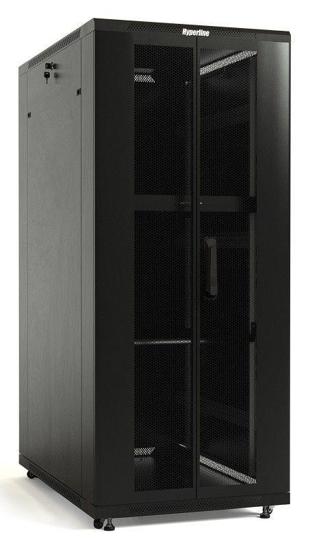 Шкаф напольный TTB-4268-DD-RAL9004 2055х600х800 Hyperline 392683 купить оптом выгодно Шкаф напольный TTB-4268-DD-RAL9004 2055х600х800 Hyperline 392683 оптом купить цена