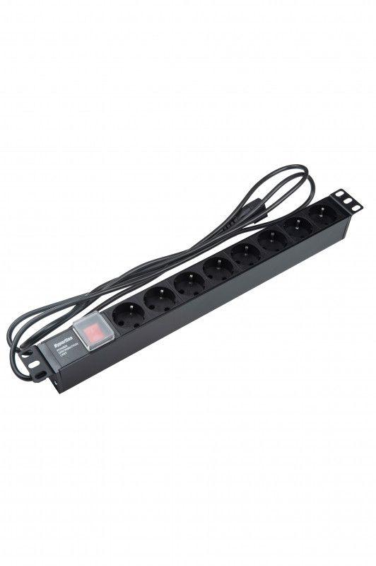 Блок розеток 8-м 10А SHE19-8SH-S-2.5IEC горизонт. шнур 2.5м Hyperline 397035 купить оптом выгодно Блок розеток 8-м 10А SHE19-8SH-S-2.5IEC горизонт. шнур 2.5м Hyperline 397035 оптом купить цена