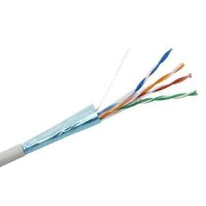 Кабель витая пара F/UTP кат.5E 4х2х24AWG solid CCA PVC сер. (м) Net.on 01-1001 оптом купить цена