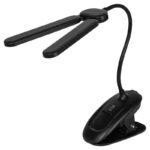 Настольный светильник ЭРА NLED-512-6W-BK светодиодный аккумуляторный на прищепке черный купить оптом недорого