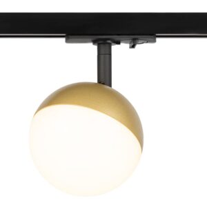 Трековый светильник однофазный ЭРА TR42-GX53 MG под лампу GX53 матовое золото купить оптом недорого