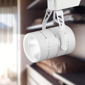 Трековый светильник однофазный ЭРА TR3 - 10 WH светодиодный COB 10Вт 4000К 700Лм белый купить оптом недорого