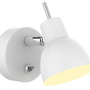 Светильник настенно-потолочный спот Rivoli Renata 6158-702 светодиодный WH LED 1 х 4 Вт 3200К поворотный c выключателем купить оптом недорого
