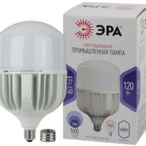Лампа светодиодная ЭРА STD LED POWER T160-120W-6500-E27/E40 E27 / E40 120Вт колокол холодный дневной свет купить оптом недорого