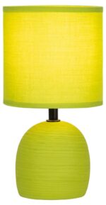 Настольная лампа Rivoli Sheron 7067-503 1 * Е14 40 Вт керамика салатовая с абажуром купить оптом недорого