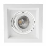 Светильник карданный встраиваемый ЭРА SKD-11-36-40K-W20 20Вт 4000K 2400Лм 150х150х110 алюминий купить оптом недорого