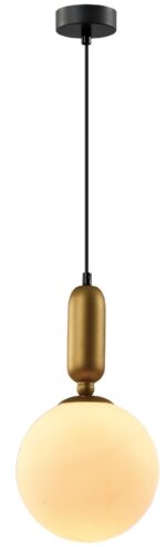 Светильник подвесной (подвес) Rivoli Agnes 4106-201 1 * Е14 40 Вт дизайн потолочный шар купить оптом недорого
